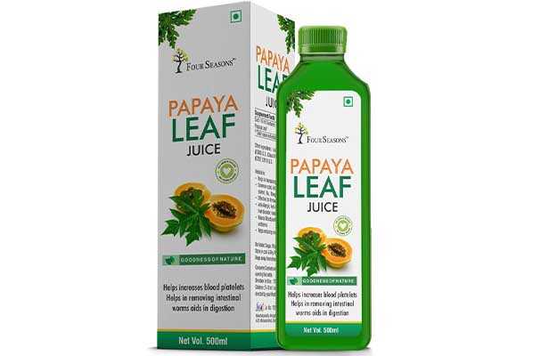 Four Seasons Papaya Leaf Juice