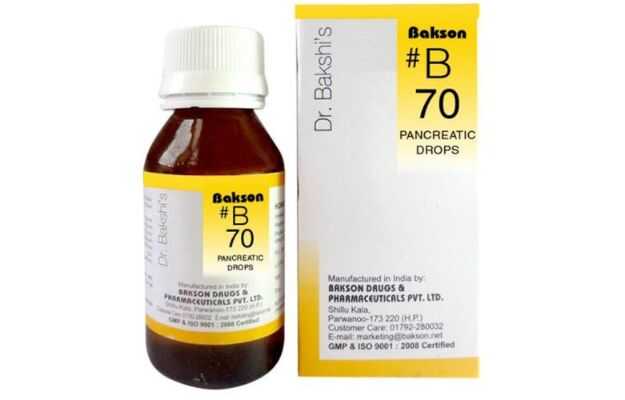 Baksons B70 Pancreatic Drop