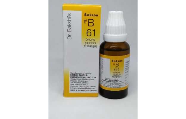 Baksons B61 Blood Purifier Drop