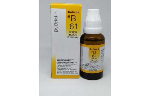 Baksons B61 Blood Purifier Drop