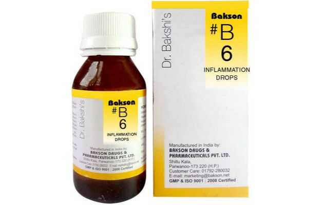 Baksons B6 Inflammation Drop