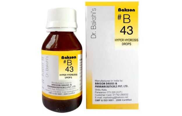 Baksons B43 Hyper Hydrosis Drop