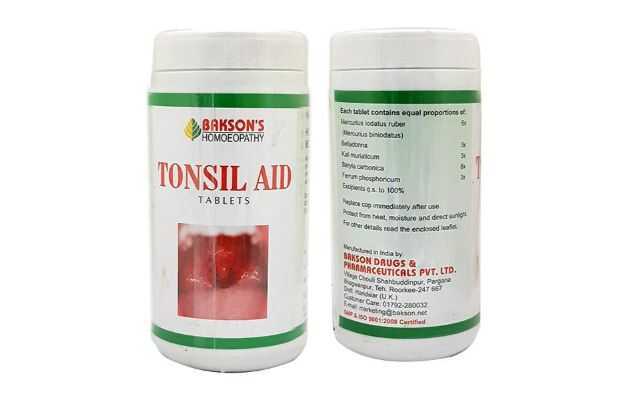 Bakson Tonsil Aid Tablet (200)