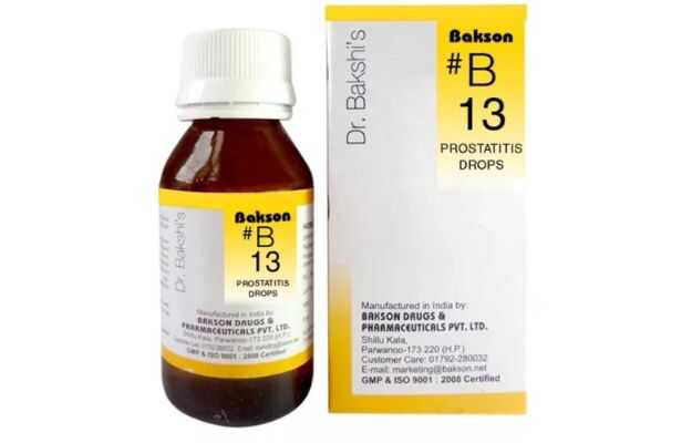 Baksons B13 Prostatitis Drop