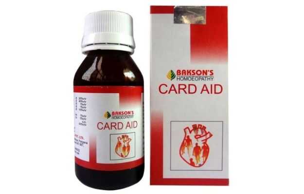 Bakson's Card Aid Drop: Uses, Price, Dosage, Side Effects, Substitute, Buy  Online