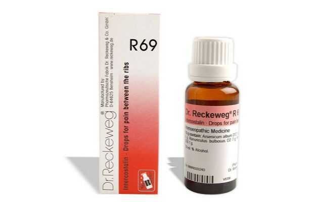 Dr. Reckeweg R69 Drop for Pain Between The Ribs
