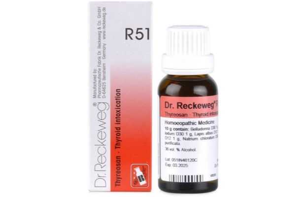 Dr. Reckeweg R51 Thyroid Intoxication Drop