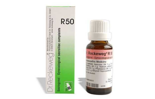 Dr. Reckeweg R50 Gynecological Sacroiliac Complaints Drop