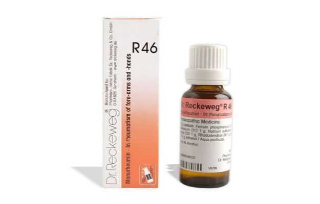 Dr. Reckeweg R46 Rheumatism of Forearms And Hands Drop