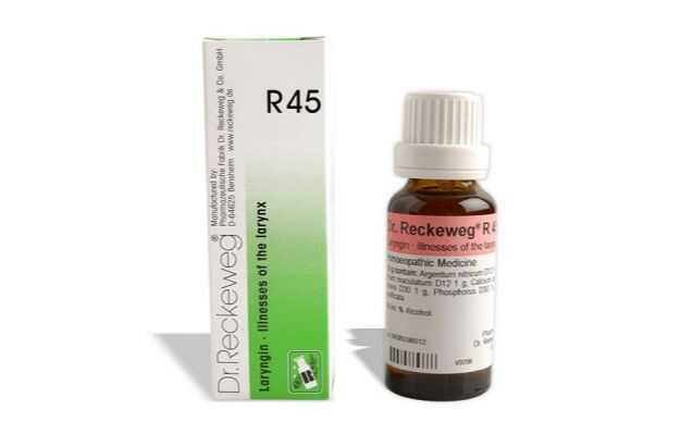 Dr. Reckeweg R45 Illnesses Of The Larynx Drop