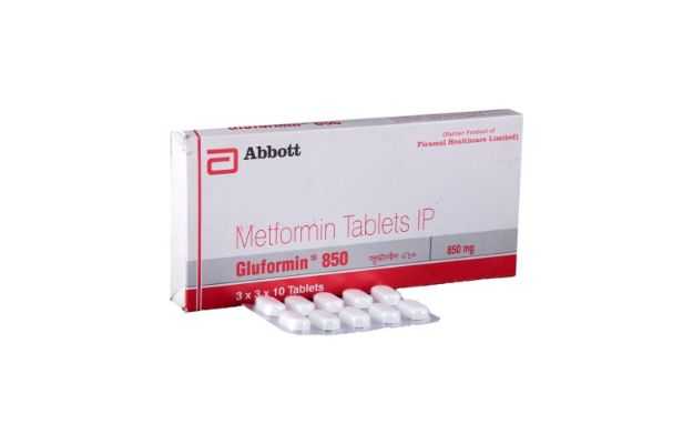 Gluformin 850 Tablet (10)