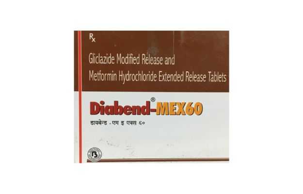 Diabend MEX 60 Tablet ER