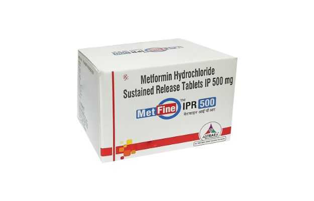 Metfine IPR 500 Tablet SR