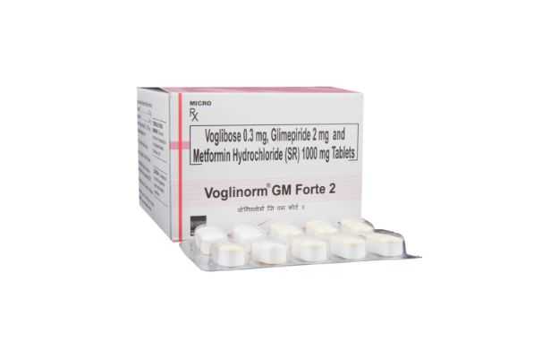 Voglinorm GM Forte 2 Tablet SR (10)