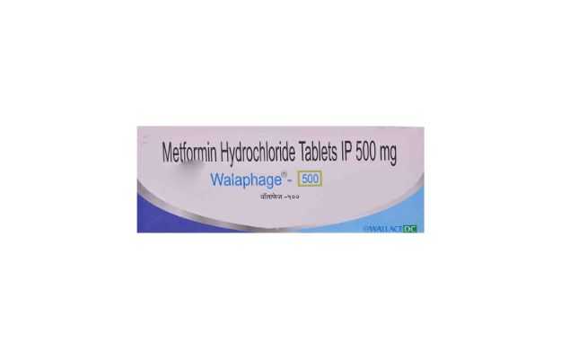 Walaphage 500 Tablet (15)