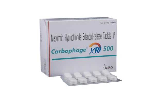 Carbophage XR 500 Tablet