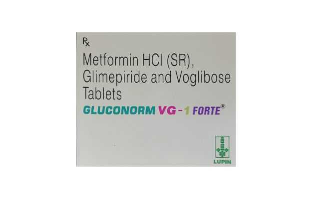 Gluconorm VG 1 Forte Tablet SR (15)
