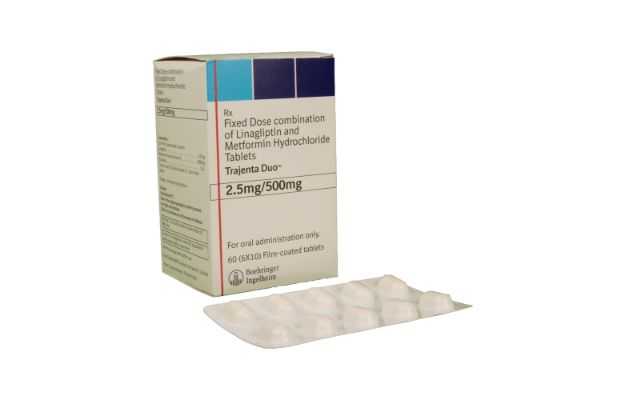 Trajenta Duo 2.5mg/500mg Tablet