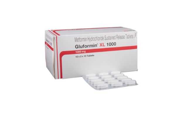 Gluformin Xl 1000 Tablet
