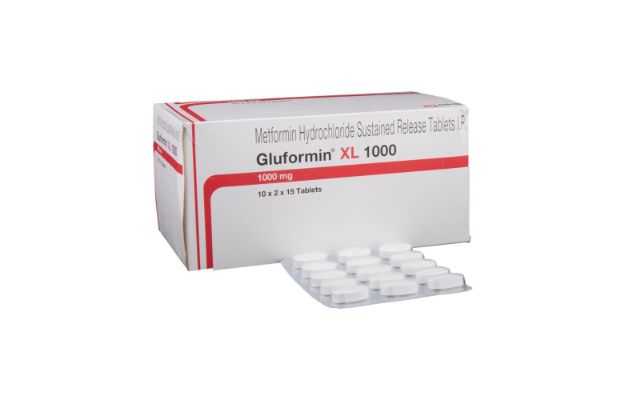 Gluformin XL 1000 Tablet