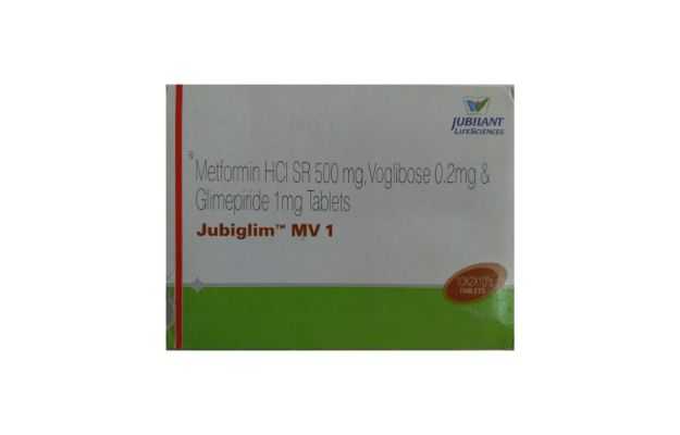 Jubiglim MV 1 Tablet SR