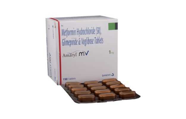 Amaryl MV 1mg Tablet SR