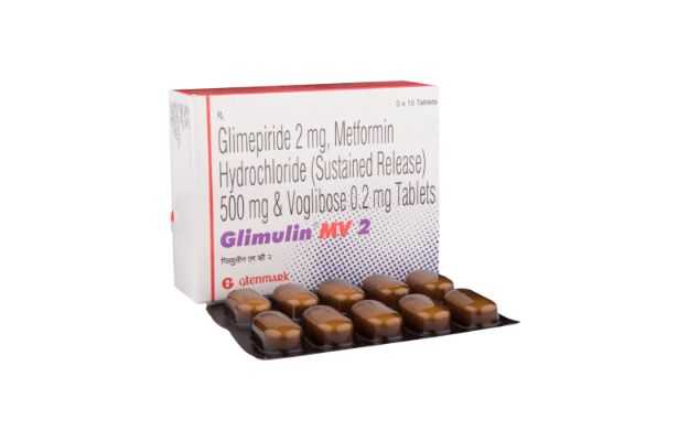 Glimulin MV 2 Tablet SR