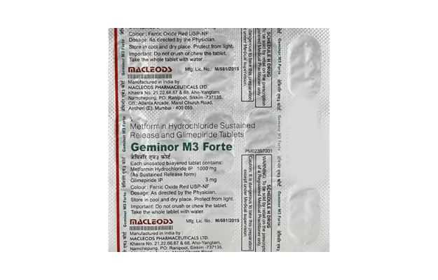 Geminor M 3 Forte Tablet PR (15)