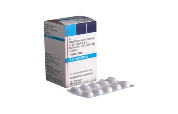 Trajenta Duo 2.5mg/850mg Tablet