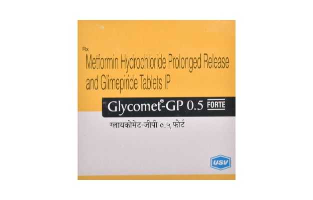 Glycomet GP 0.5 Forte Tablet PR