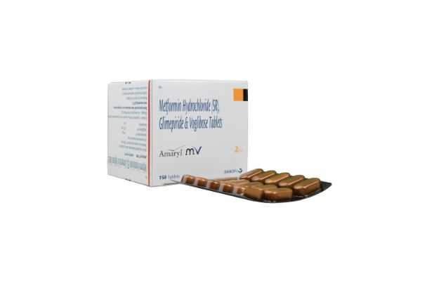 Amaryl MV 2mg Tablet SR