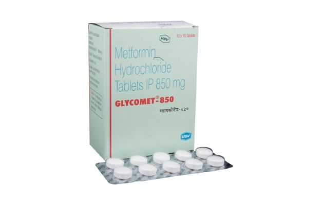 Glycomet 850 Tablet (10)