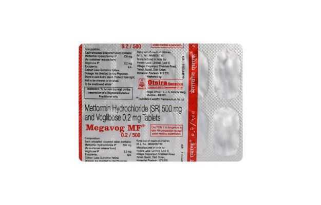 Megavog MF 0.2/500 Tablet SR