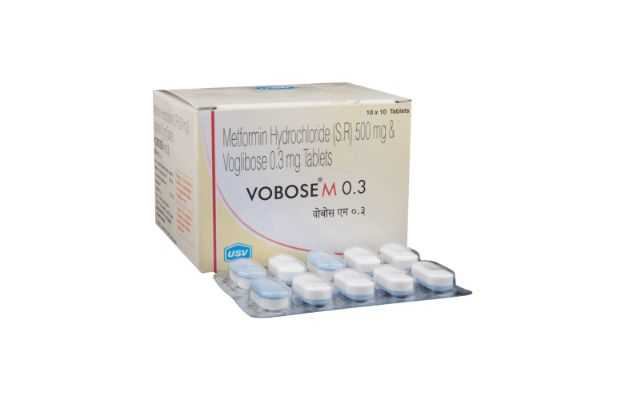 Vobose M 0.3 Tablet Sr