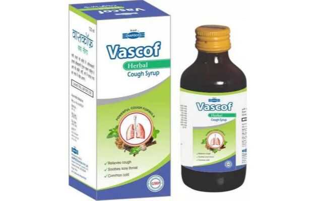 Hapdco Vascof Cough Syrup 60ml