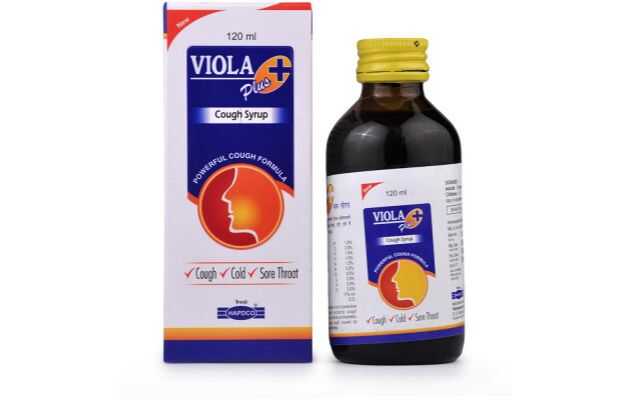 Hapdco Viola Plus Cough Syrup 120ml