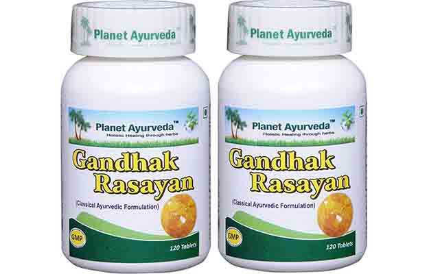 Planet Ayurveda Gandhak Rasayan Pack of 2