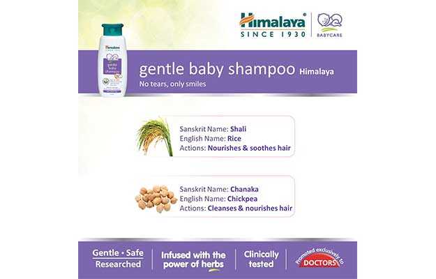 Himalaya gentle baby shampoo  Mild No Tears  Himalaya Wellness India