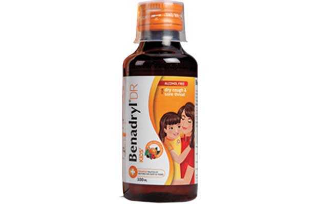 Benadryl Dr Kids Syrup 100ml Uses