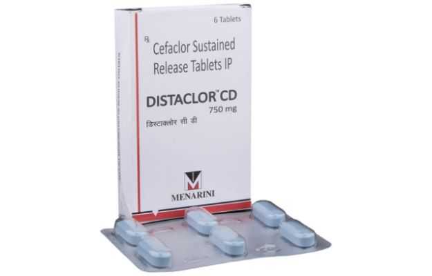 Distaclor CD 750 Tablet SR