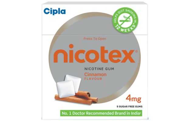 Nicotex Cinnamon 4 Chewing Gum