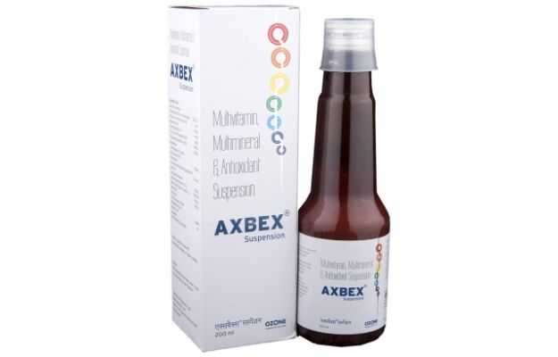 Axbex Suspension 200ml: Uses, Price, Dosage, Side Effects, Substitute, Buy  Online