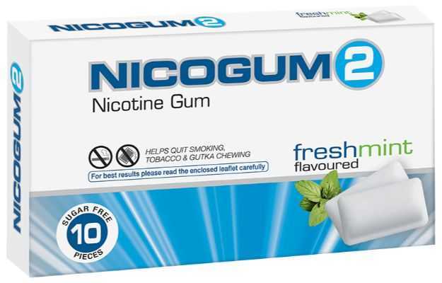 Nicogum 2 Mg Chewing Gum (10)