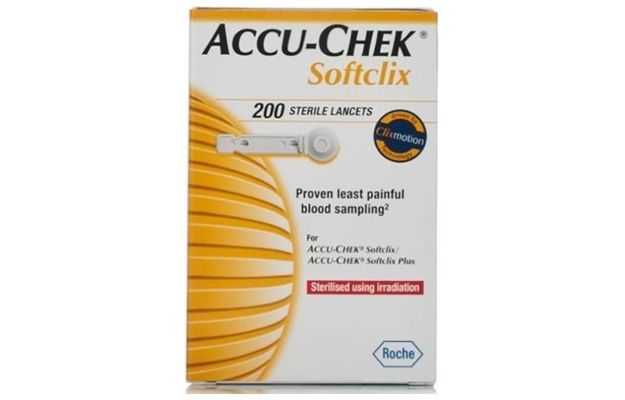 Accu Chek Softclix Sterile Lancets (200)
