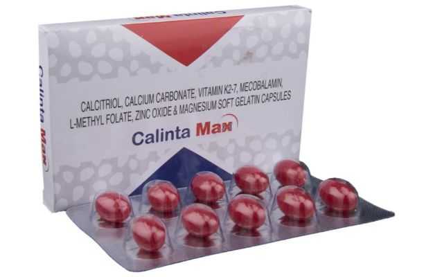 Calinta Max Soft Gelatin Capsule