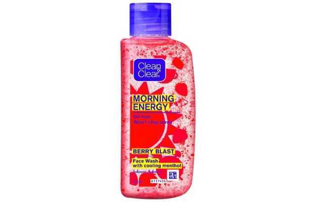 Clean & Clear Morning Energy Berry Blast Face Wash 50ml