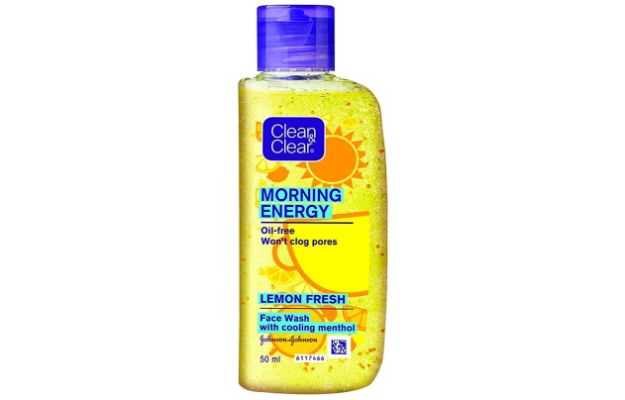 Clean & Clear Morning Energy Face Wash Energizing Lemon 50ml
