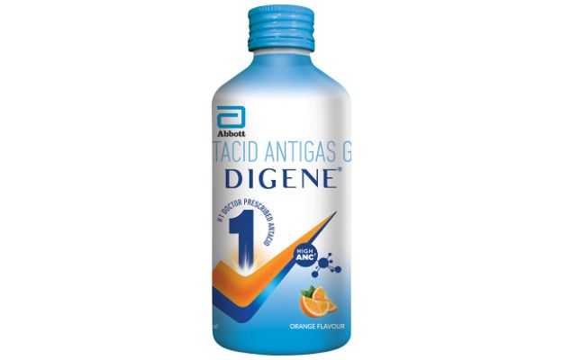 Digene Gel Orange Flavour 200ml