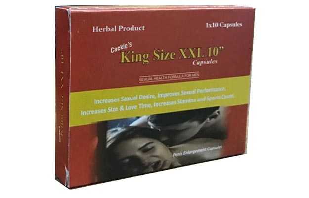 Cackle King Size XXL 10"Capsule (100)