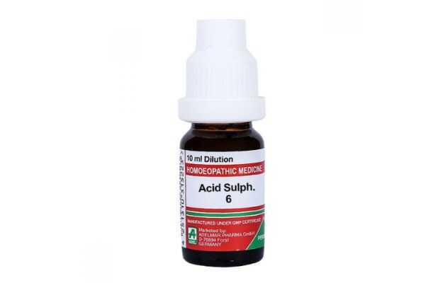 ADEL Acid Sulph Dilution 6 CH